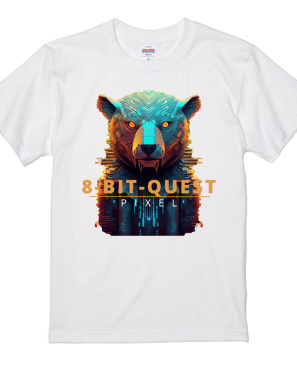 Pixel Art T-Shirts(1) cotton Dot Art T-shirt Novelty Gift Ideas Digital Mosaic Tee