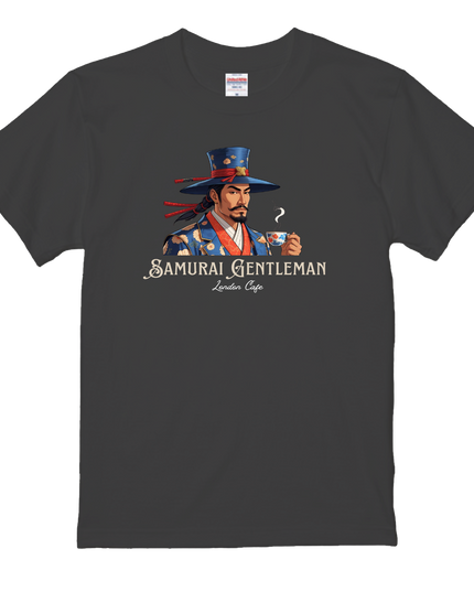 Japanese + British Culture T-Shirts(2) cotton  Novelty Gift Ideas British gentleman Tee