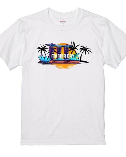 Singapore-inspired T-Shirts(3) cotton  Novelty Gift Ideas SGP Icon & Pride Tee