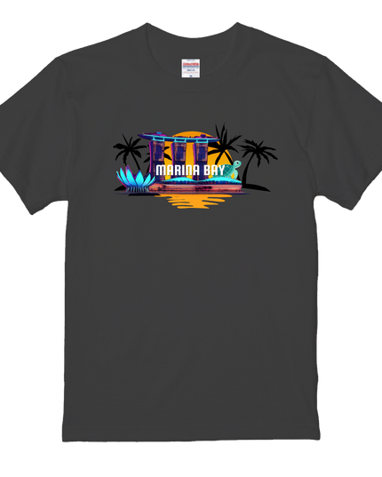 Singapore-inspired T-Shirts(3) cotton  Novelty Gift Ideas SGP Icon & Pride Tee