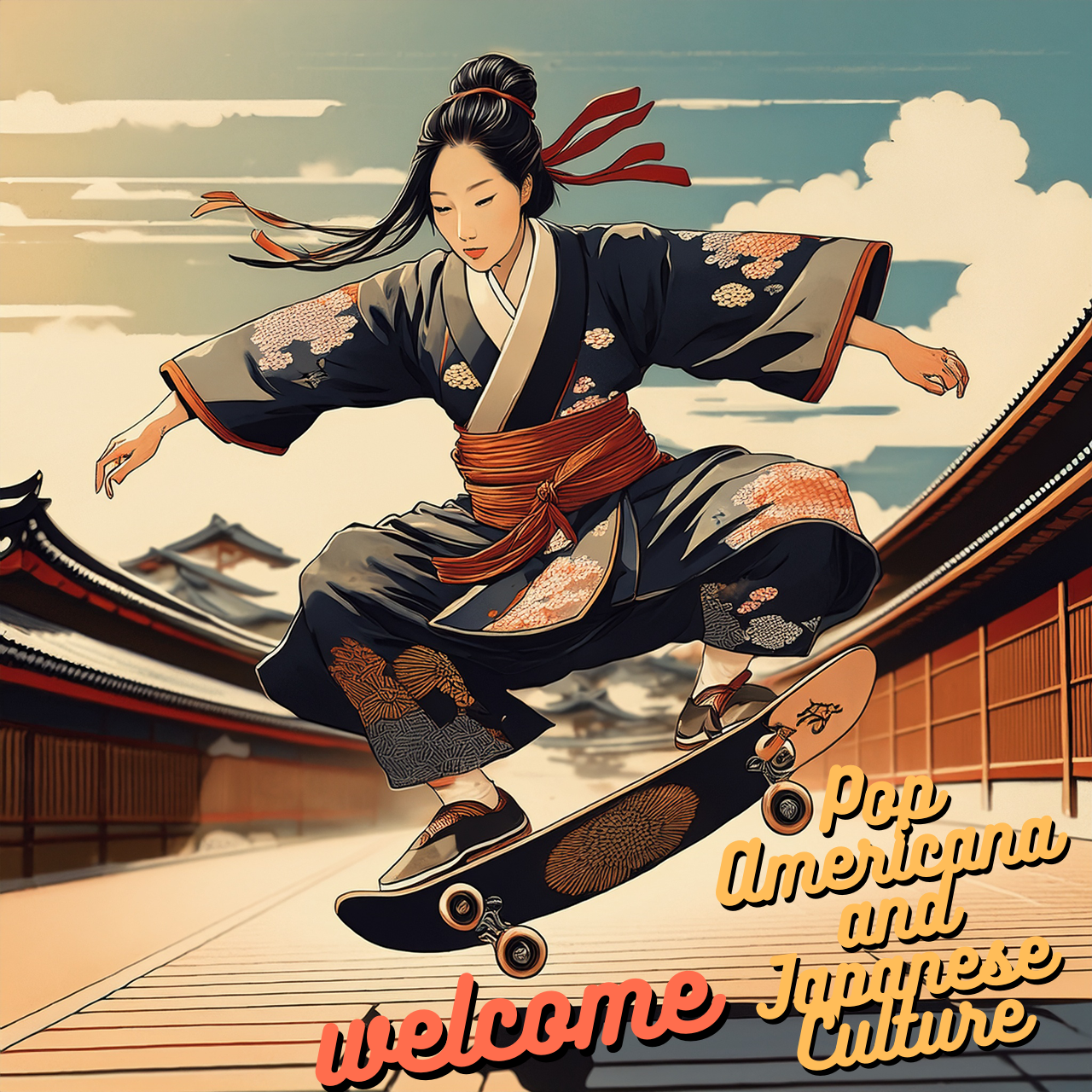 A fusion of pop and tough American design and Japanese culture
