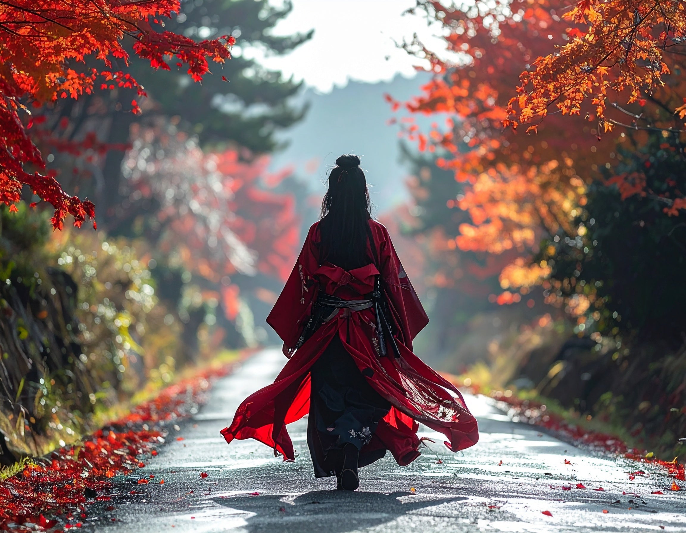 Traditional Japanese Beauty-style art  Tee