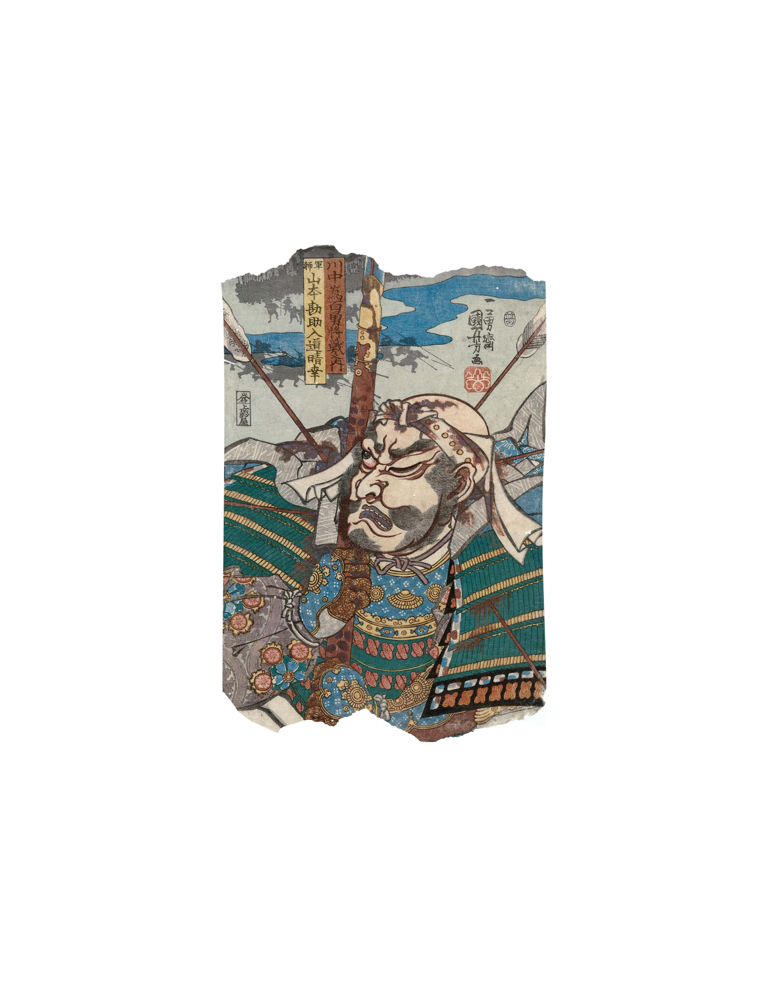 Ukiyo-e Warrior Punk T-Shirt: Wear the Aesthetics of Rebellion