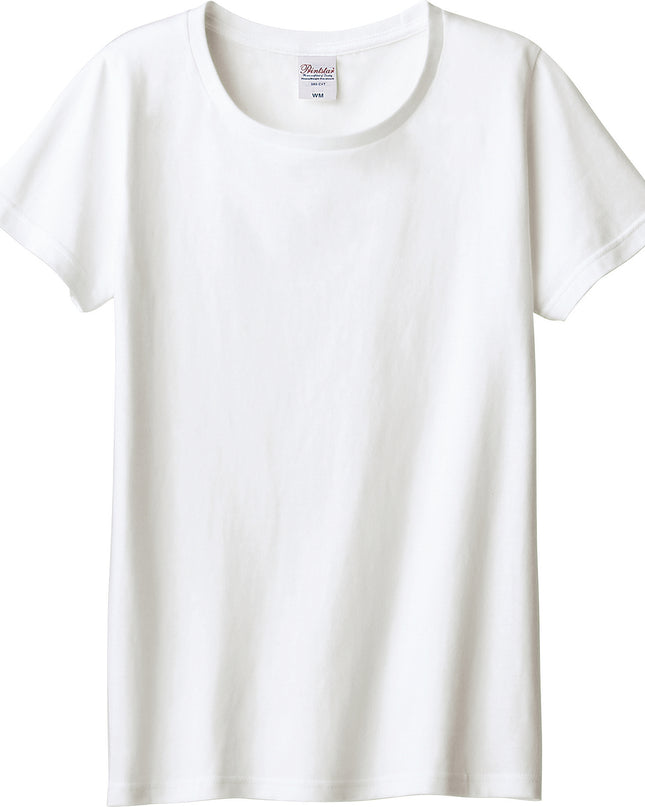 Women's Plain T-shirt cotton 5.6oz 7colors 8size