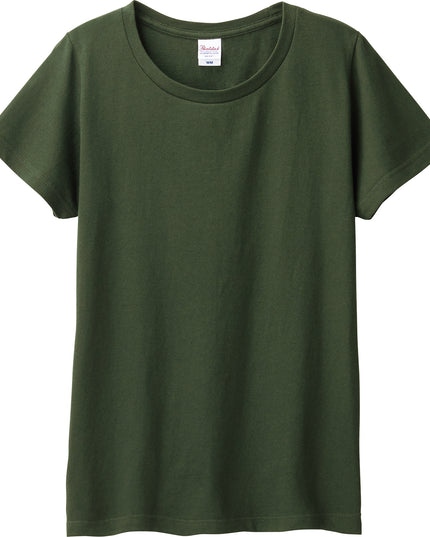 Women's Plain T-shirt cotton 5.6oz 7colors 8size