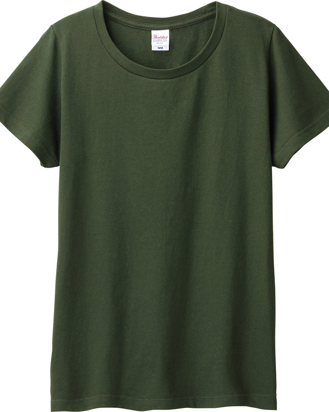 Women's Plain T-shirt cotton 5.6oz 7colors 8size