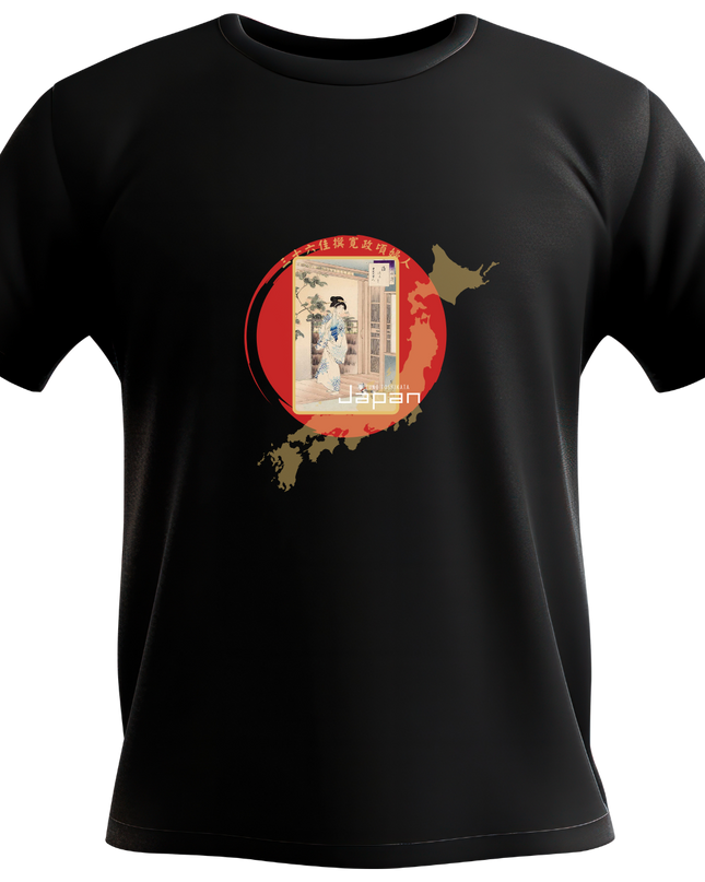 Mizuno Toshikata's Thirty-six Great Selections (5) T-shirt Ukiyo-e Unisex Japanese print Japanese pattern Japan Souvenir Foreigner