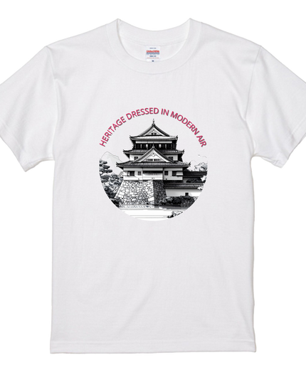 Japanese castles T-Shirt (110) "SAMURAI" Tee