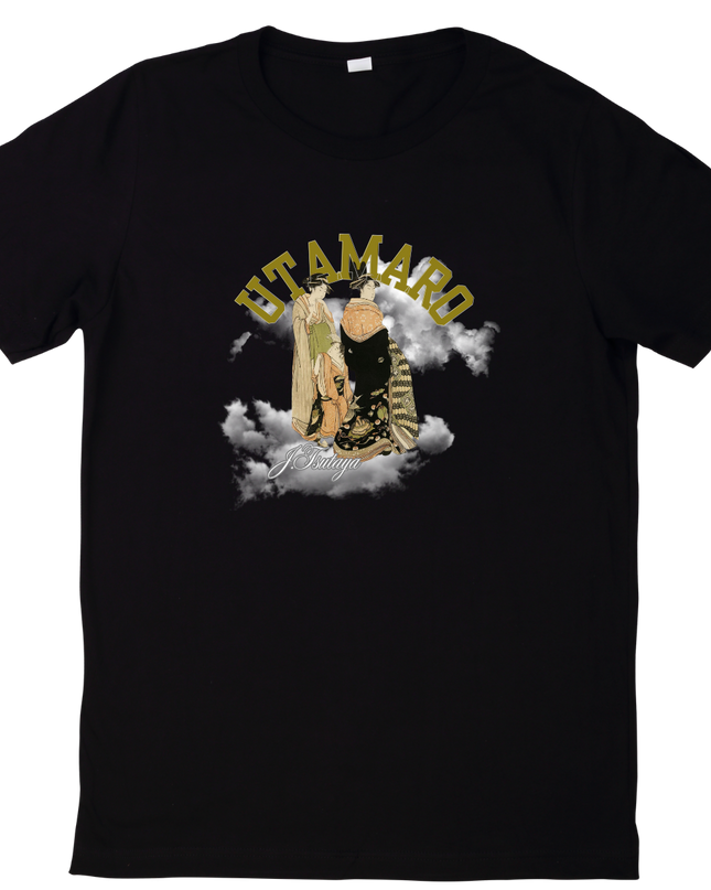 Tsutaya &amp; Utamaro Series Part 2 (10) T-shirt Ukiyo-e Unisex Japanese print Japanese pattern Japan Souvenir Foreigner