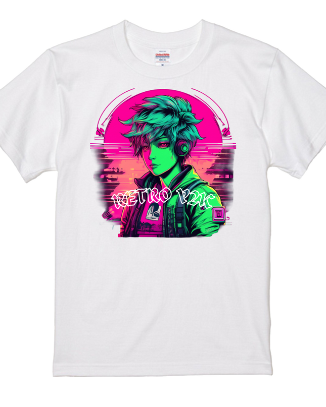 Retro Y2K Design T-shirt (5) cotton Novelty Gift Ideas glitch effects street art Tee