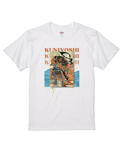 Honcho Suikoden Heroes 800 Heroes (5) T-shirt, warrior painting, Nishiki-e, Utagawa Kuniyoshi, Ukiyo-e, Japanese print, Japanese, Japanese pattern, Japan, souvenir, foreigner