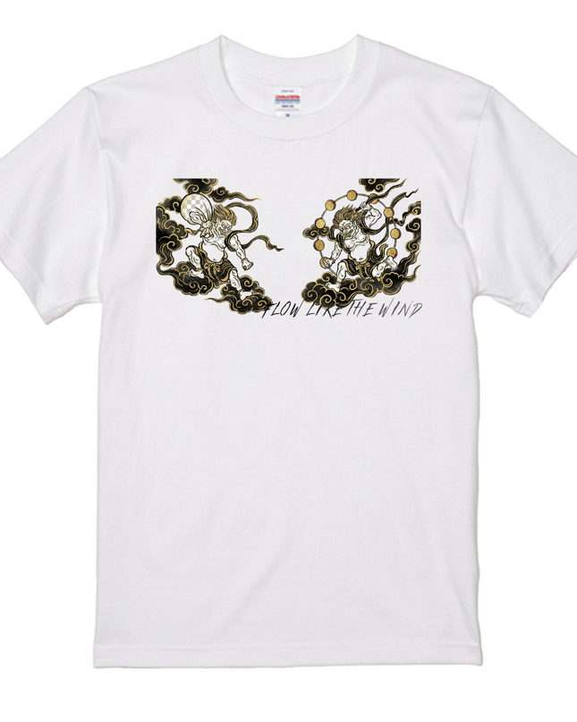 Truckers T-Shirt (205) Long-sleeved Tee without ribbed cuff Japanese-style art