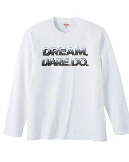 Cool English phrases T-Shirt (105) Long-sleeved Tee without ribbed cuff