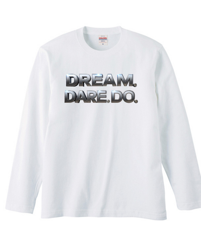 Cool English phrases T-Shirt (105) Long-sleeved Tee without ribbed cuff