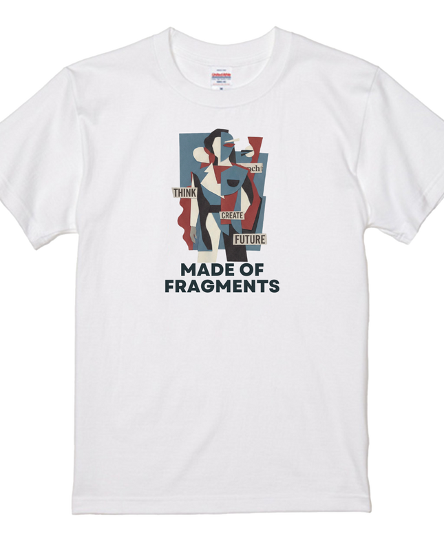 Cut-Out Collage T-Shirt (106) editorial collage Tee