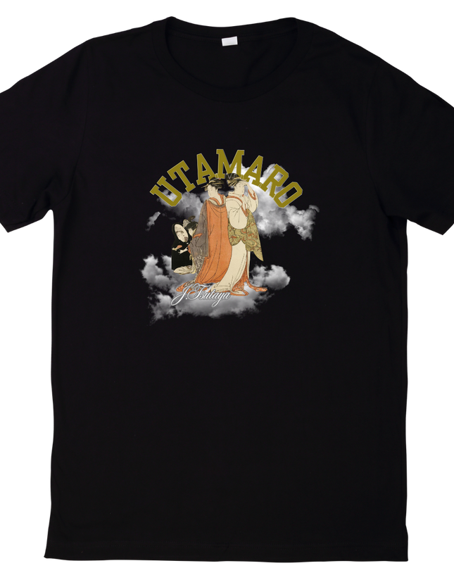 Tsutaya &amp; Utamaro Series Part 2 (11) T-shirt Ukiyo-e Unisex Japanese print Japanese pattern Japan Souvenir Foreigner