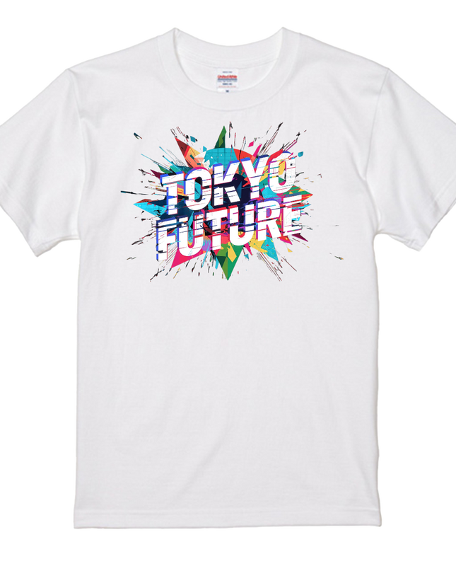 Typography T-shirt (11) Tokyo Future cotton Novelty Gift Ideas street art Tee