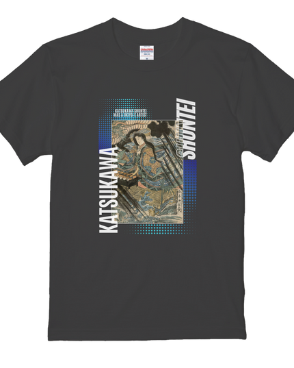 Katsukawa Shuntei (6) T-shirt, warrior painting, Nishiki-e, Utagawa, Ukiyo-e, Japanese print, Japanese, Japanese pattern, Japan, souvenir, foreigner