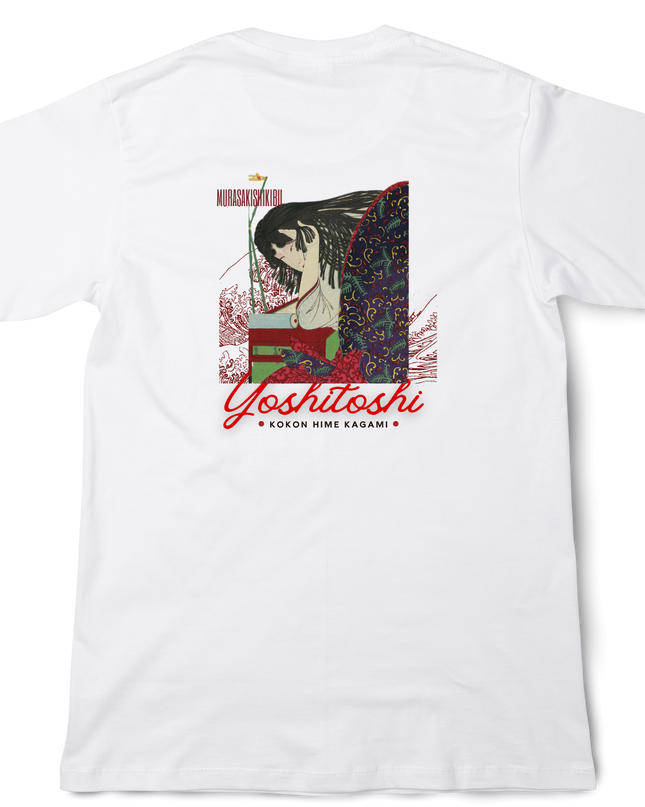 Yoshitoshi Tsukioka Kokinhimekan (5) T-shirt Ukiyo-e Unisex Japanese print Japanese pattern Japan Souvenir Foreigner
