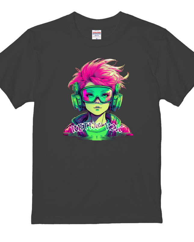 Retro Y2K Design T-shirt (6) cotton Novelty Gift Ideas glitch effects street art Tee