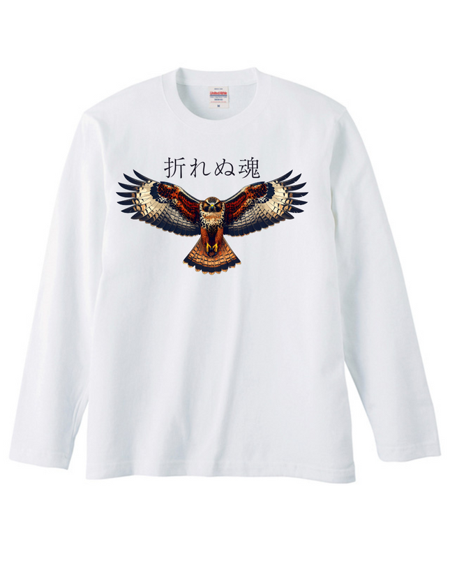 truckers T-Shirt (106) Long-sleeved Tee without ribbed cuff Japanese-style art