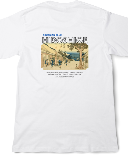 Hiroshige Blue (6) T-shirt Utagawa Hiroshige Mitate-e Nishiki-e Ukiyo-e Japanese print Japanese pattern Japanese art souvenir