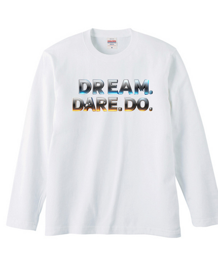 Cool English phrases T-Shirt (106) Long-sleeved Tee without ribbed cuff