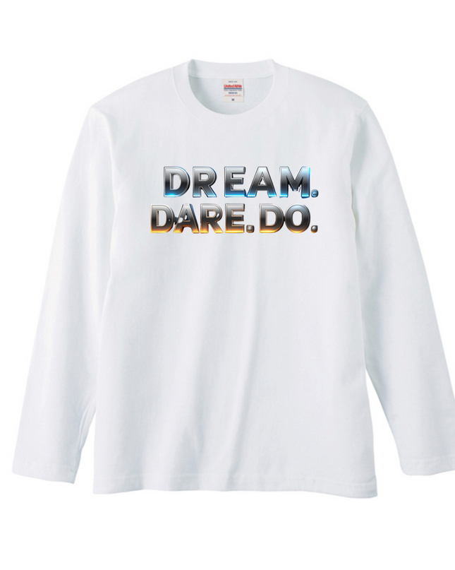 Cool English phrases T-Shirt (106) Long-sleeved Tee without ribbed cuff