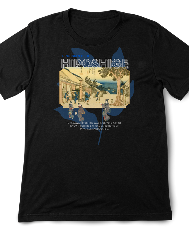 Hiroshige Blue (6) T-shirt Utagawa Hiroshige Mitate-e Nishiki-e Ukiyo-e Japanese print Japanese pattern Japanese art souvenir