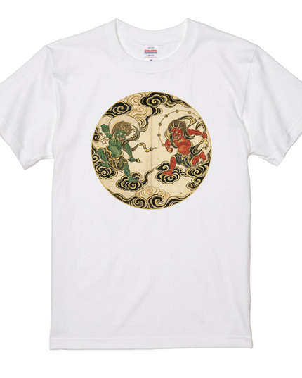 Truckers T-Shirt (206) Long-sleeved Tee without ribbed cuff Japanese-style art