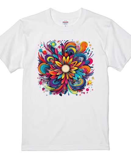 Maximalism × Colorful Pattern Design T-shirt (7) cotton Novelty Gift Ideas street art Tee