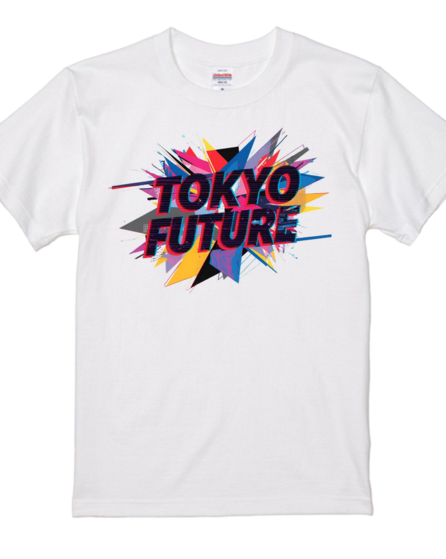 Typography T-shirt (13) Tokyo Future cotton Novelty Gift Ideas street art Tee