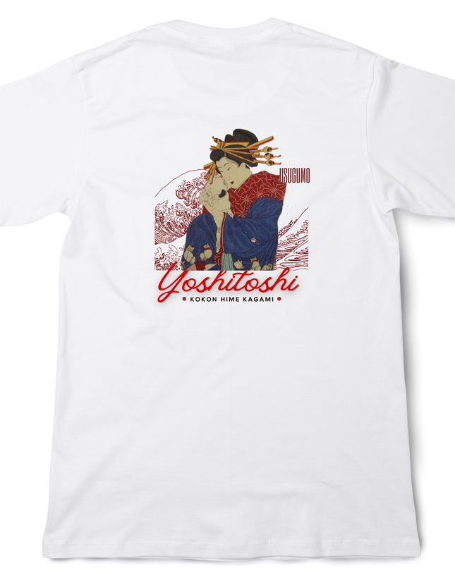 Yoshitoshi Tsukioka Kokinhimekan (6) T-shirt Ukiyo-e Unisex Japanese print Japanese pattern Japan Souvenir Foreigner