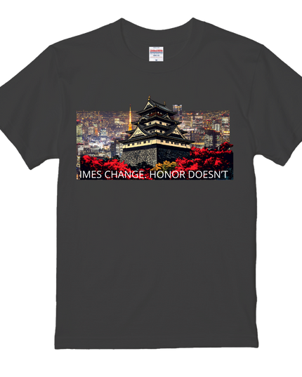 Japanese castles T-Shirt (114) "SAMURAI" Tee