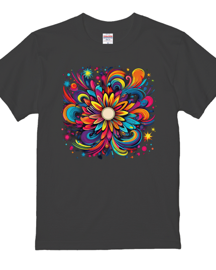 Maximalism × Colorful Pattern Design T-shirt (7) cotton Novelty Gift Ideas street art Tee