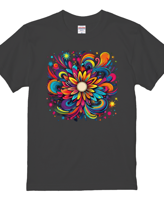 Maximalism × Colorful Pattern Design T-shirt (7) cotton Novelty Gift Ideas street art Tee
