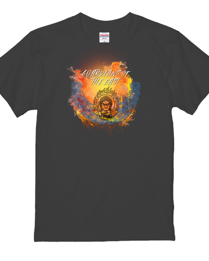 Truckers T-Shirt (208) Long-sleeved Tee without ribbed cuff Japanese-style art