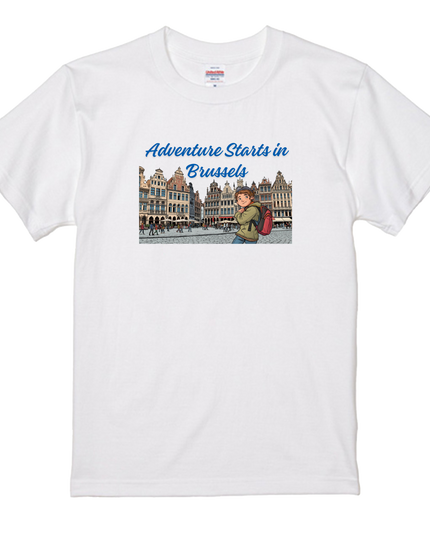 België Design T-shirt (8) katoen Nieuwigheid Cadeau-ideeën Cultuur en natuur Tee