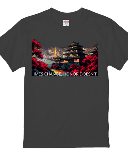 Japanese castles T-Shirt (115) "SAMURAI" Tee