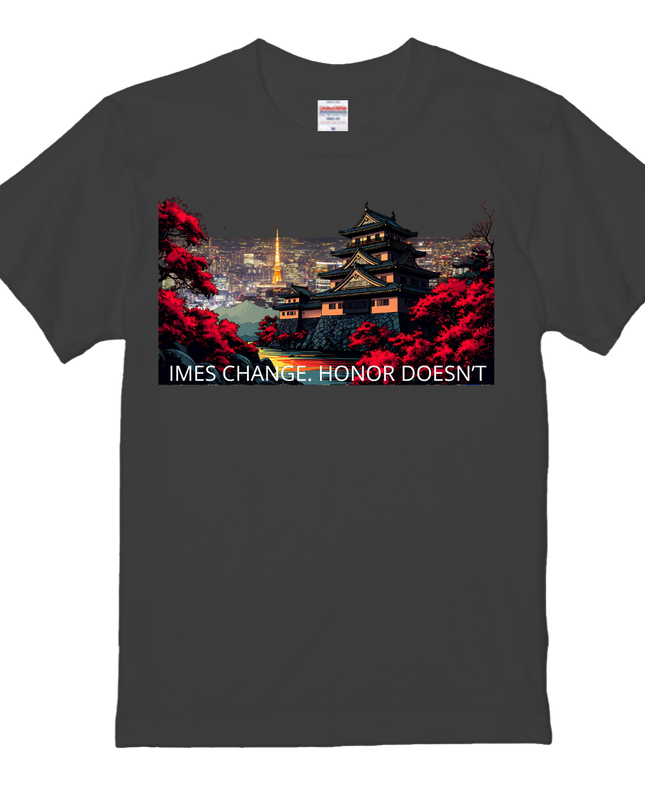 Japanese castles T-Shirt (115) "SAMURAI" Tee