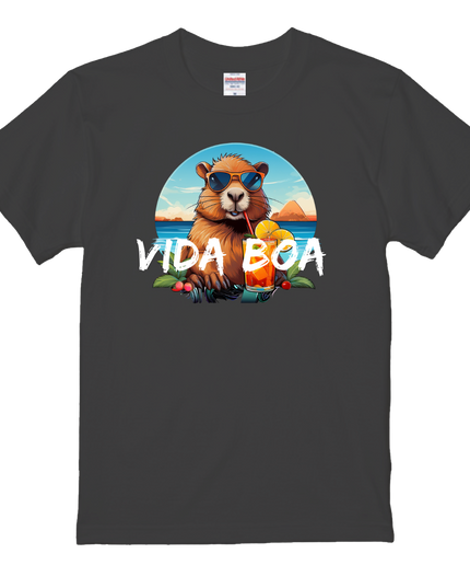 Brazilian style T-shirt  (8) cotton Novelty Gift Ideas Vida Boa Tee