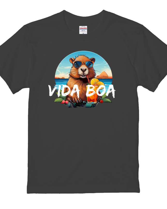 Brazilian style T-shirt  (8) cotton Novelty Gift Ideas Vida Boa Tee