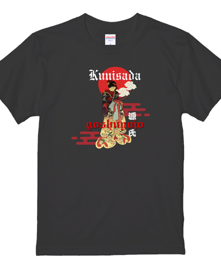 Genji Goshu Yojo (9) Beauty painting T-shirt Ukiyo-e Pattern print Japanese Japanese pattern Japan Souvenir Utagawa Kunisada (Toyokuni III)