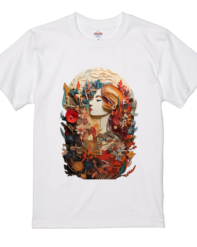 Cut-Out Collage T-Shirt (201) editorial collage Tee