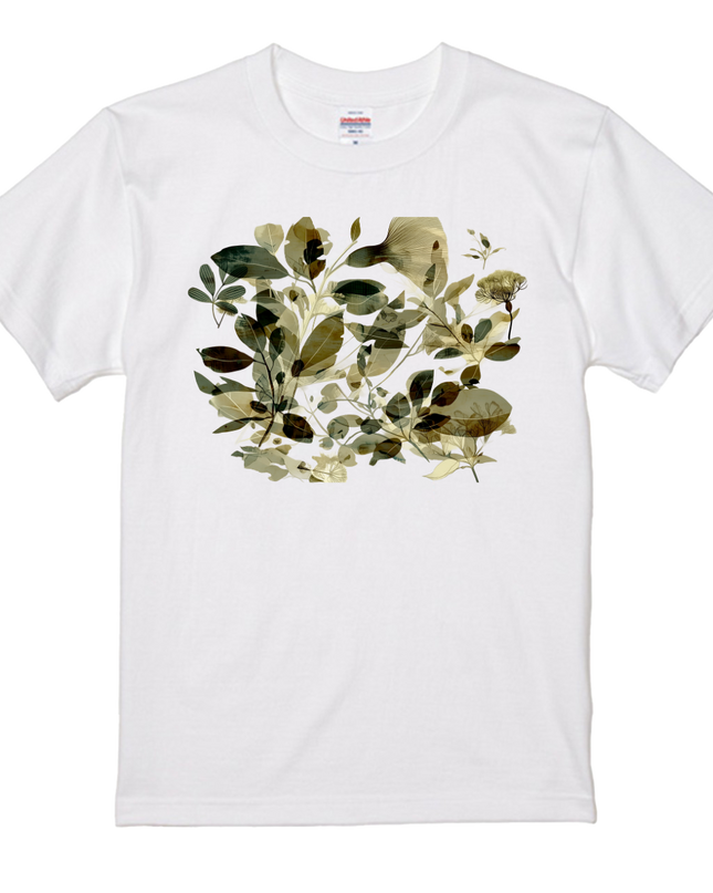 Wabi-Sabi style T-Shirt (101) earth colors Tee