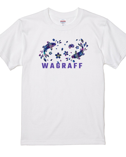 Traditional Japanese patterns x graffiti  T-Shirt (101)