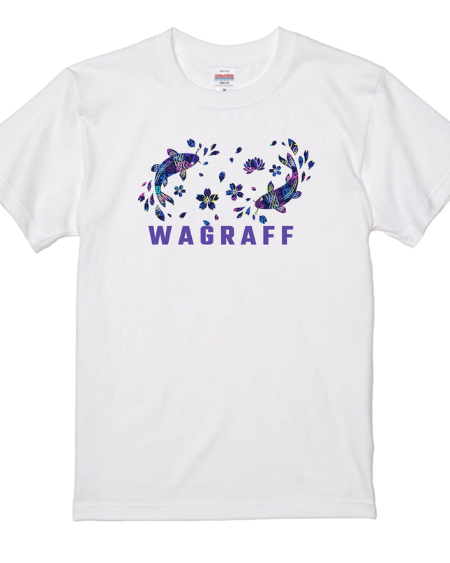 Traditional Japanese patterns x graffiti  T-Shirt (101)