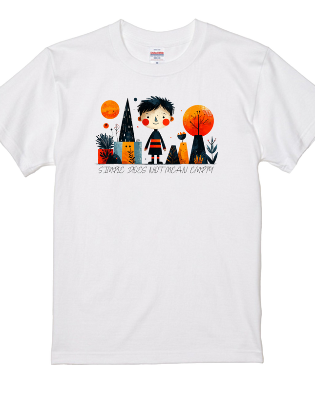 Naive / Primitive Modern T-Shirt (101) simple childlike Tee