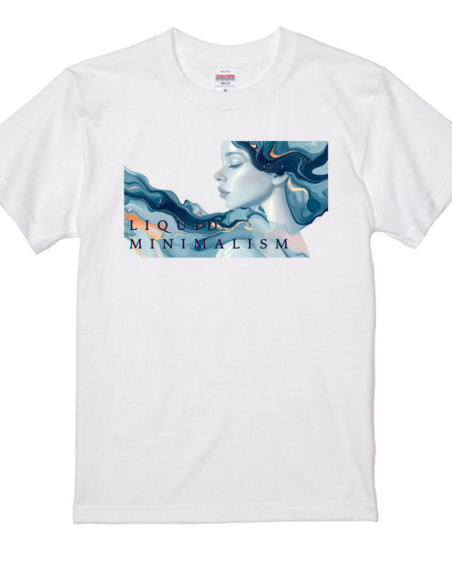Liquid Minimalism T-Shirt (101) Fluid art Tee