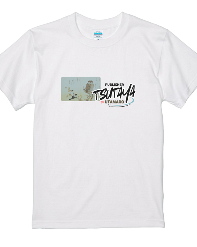 Tsutaya &amp; Utamaro Series (1) T-shirt Ukiyo-e Unisex Japanese print Japanese pattern Japan Souvenir Foreigner 
